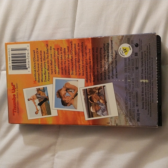 6/$15 Mad Love (1995 vhr tape, ) Drew Barrymore - Picture 2 of 4